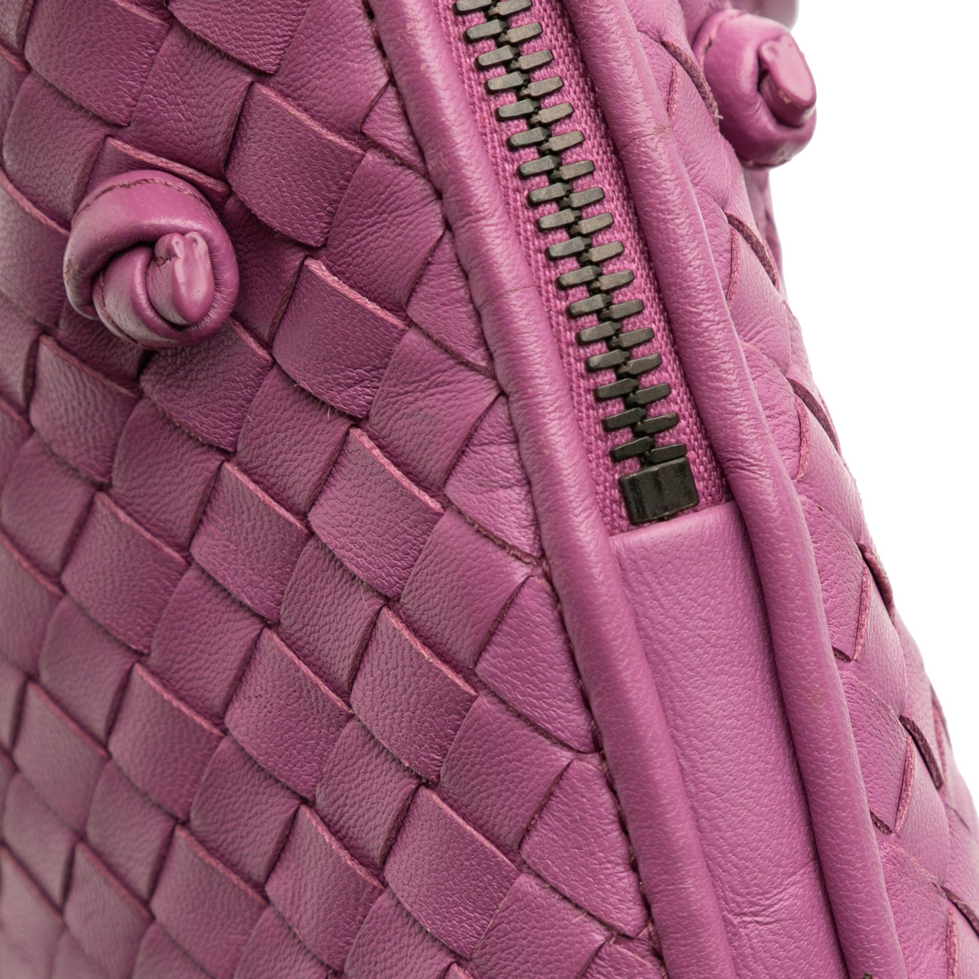 Bottega Veneta Nappa Intrecciato Nodini Crossbody