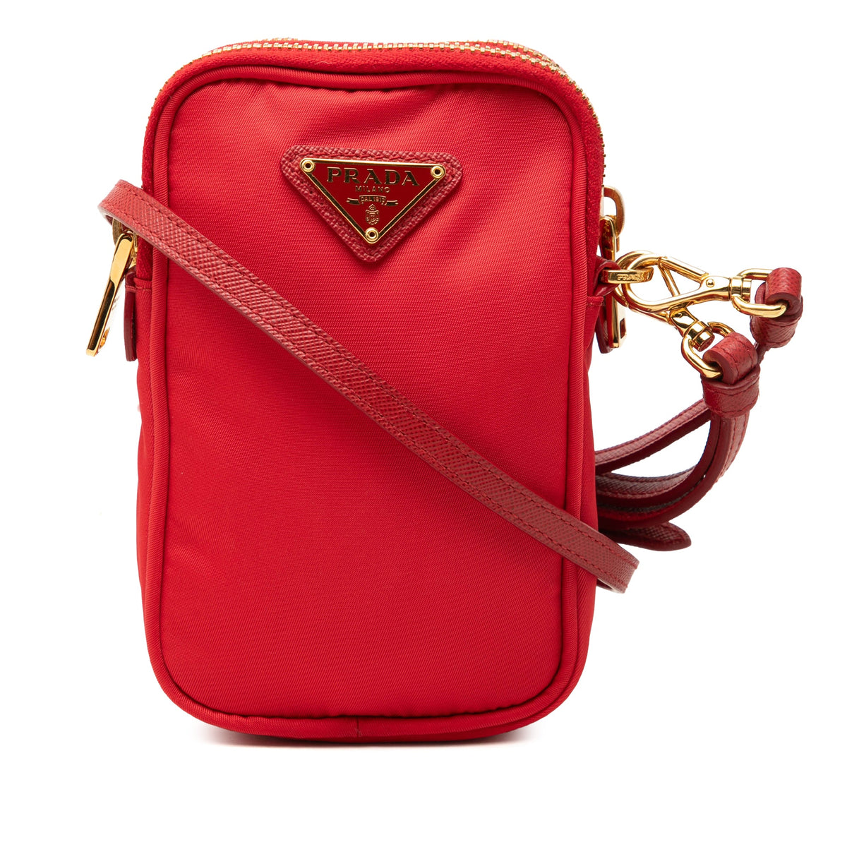 Prada Tessuto Double Zip Phone Case