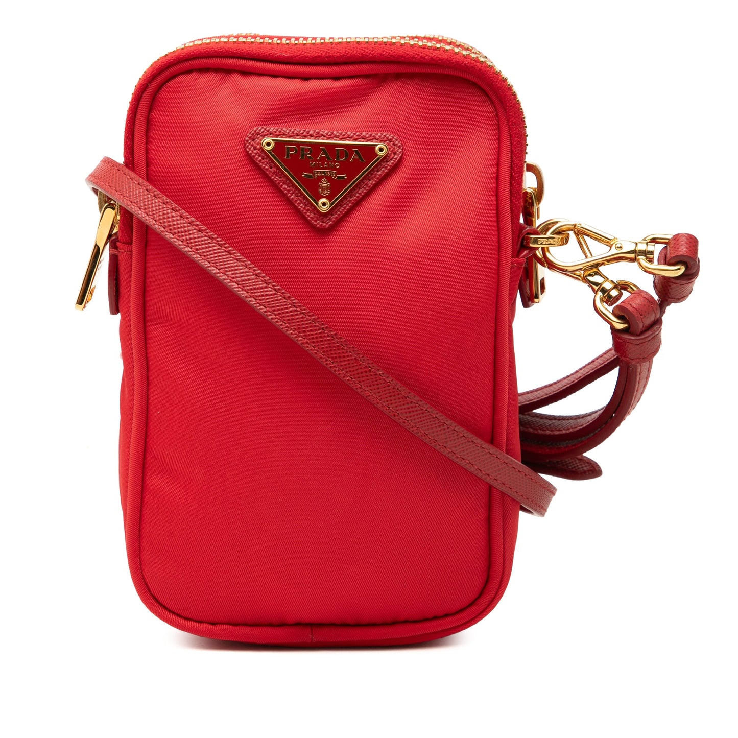 Prada Tessuto Double Zip Phone Case