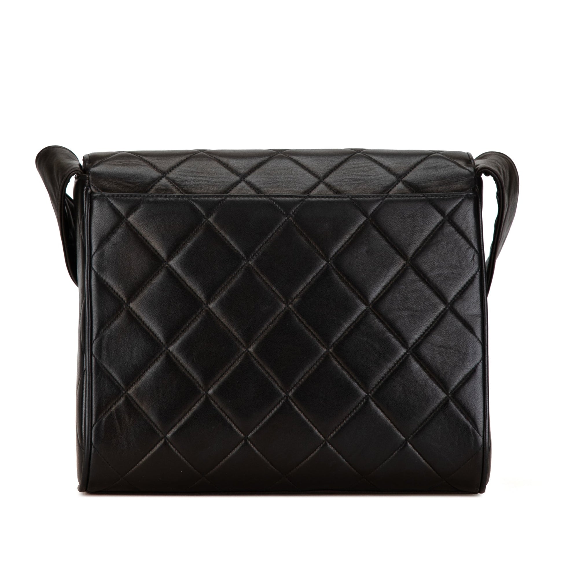 Chanel CC Quilted Lambskin Flap