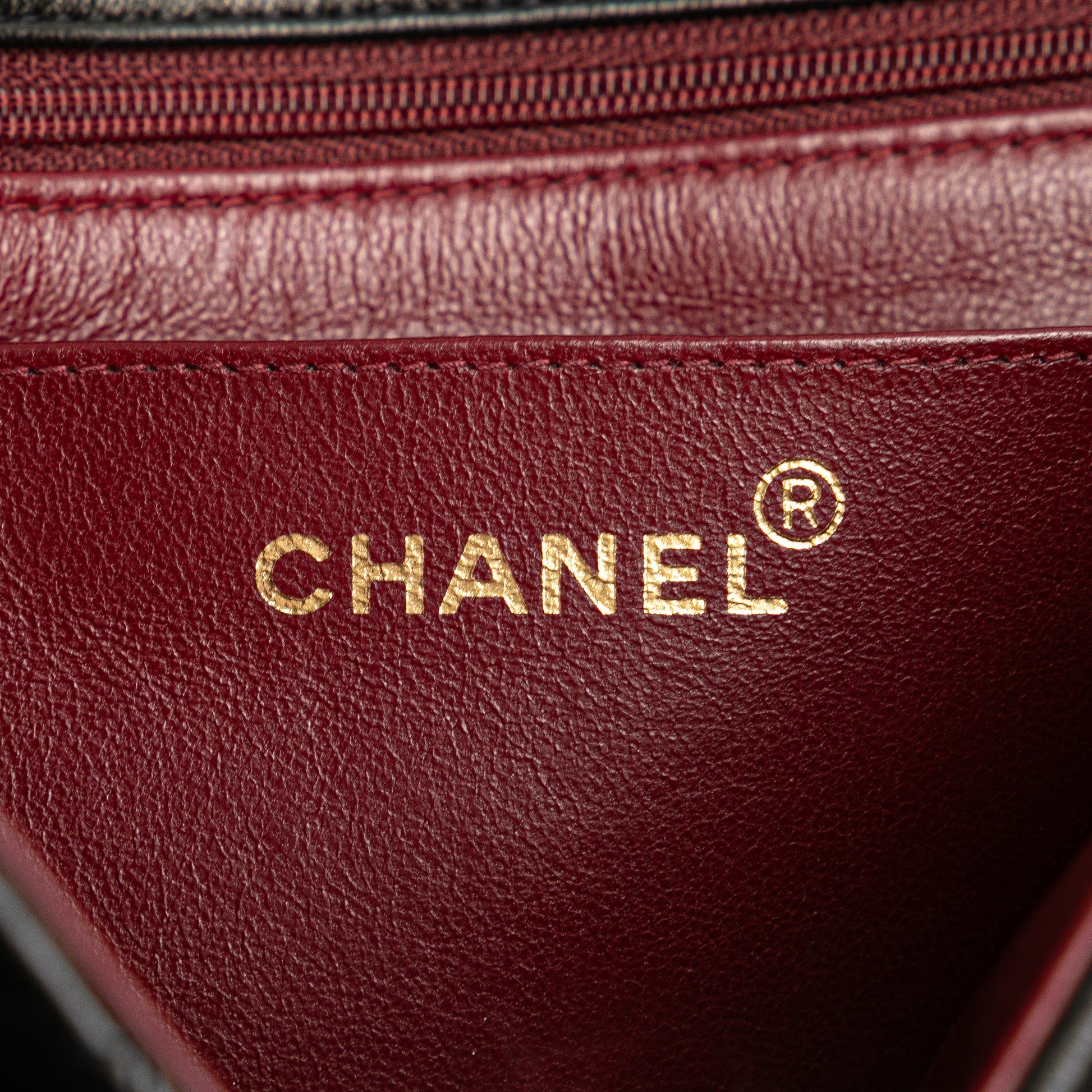 Chanel CC Quilted Lambskin Flap