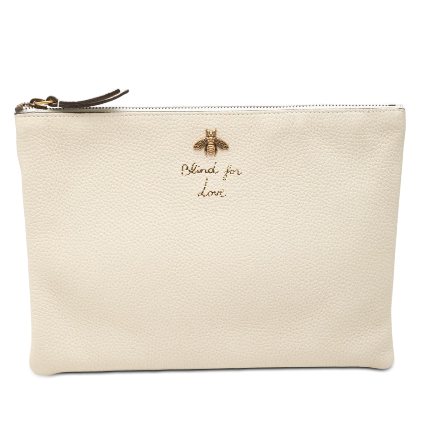 Gucci Calfskin Blind For Love Clutch