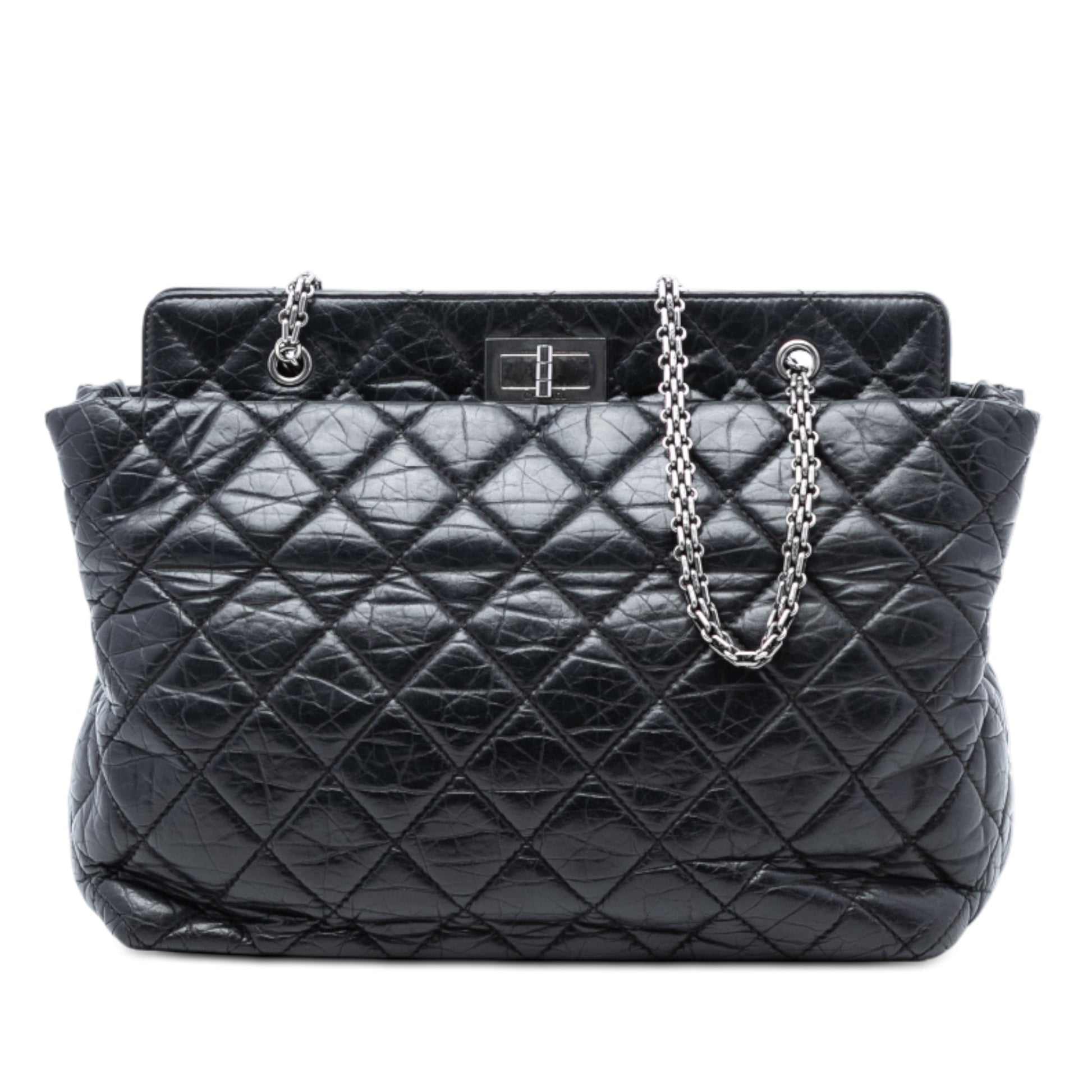 Chanel Quilted Aged Calfskin Reissue 2.55 Tote