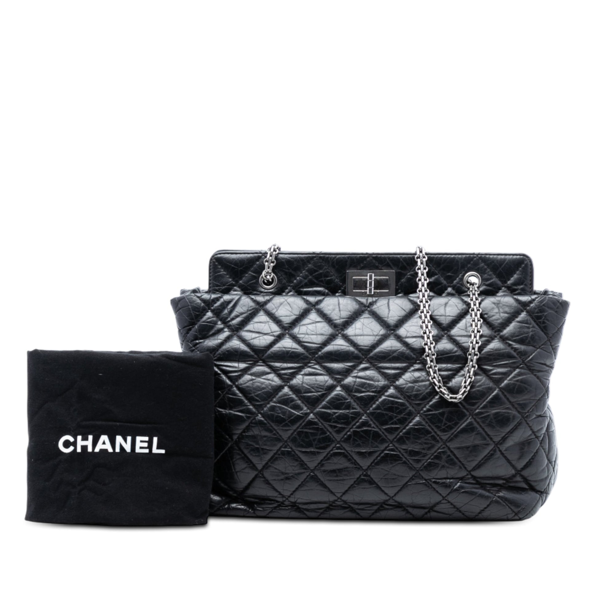 Chanel Quilted Aged Calfskin Reissue 2.55 Tote