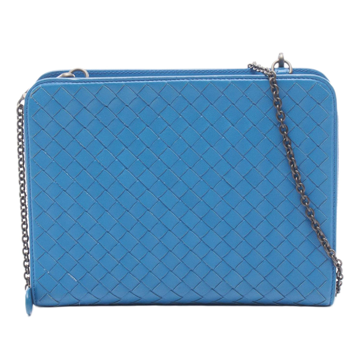 Bottega Veneta Nappa Intrecciato Wallet on Chain