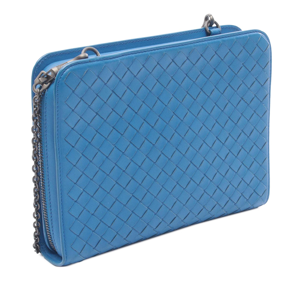 Bottega Veneta Nappa Intrecciato Wallet on Chain