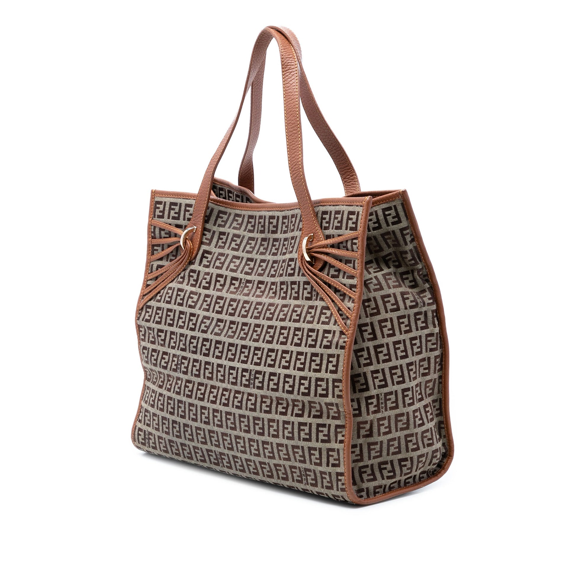 Fendi Zucchino Canvas Tote