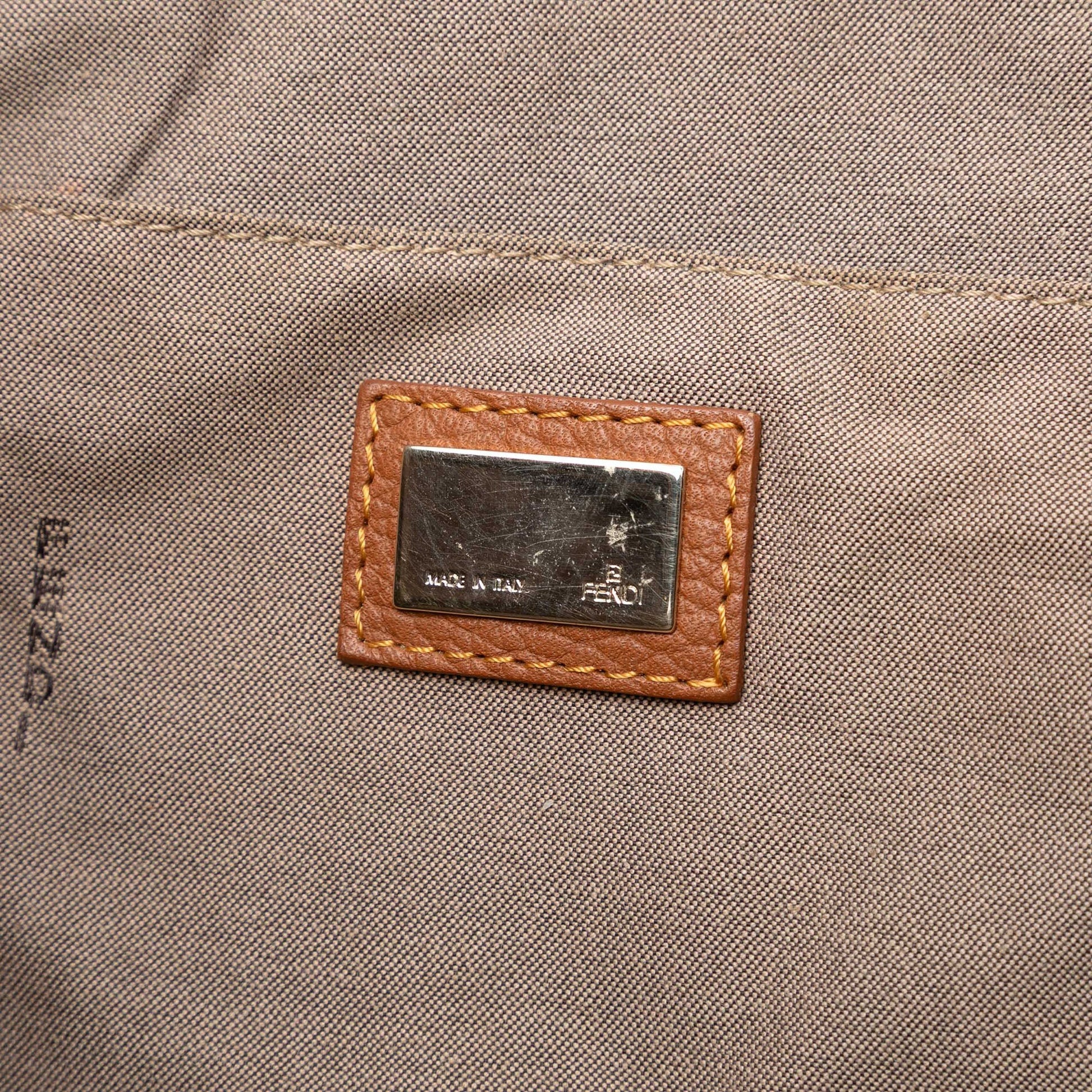 Fendi Zucchino Canvas Tote