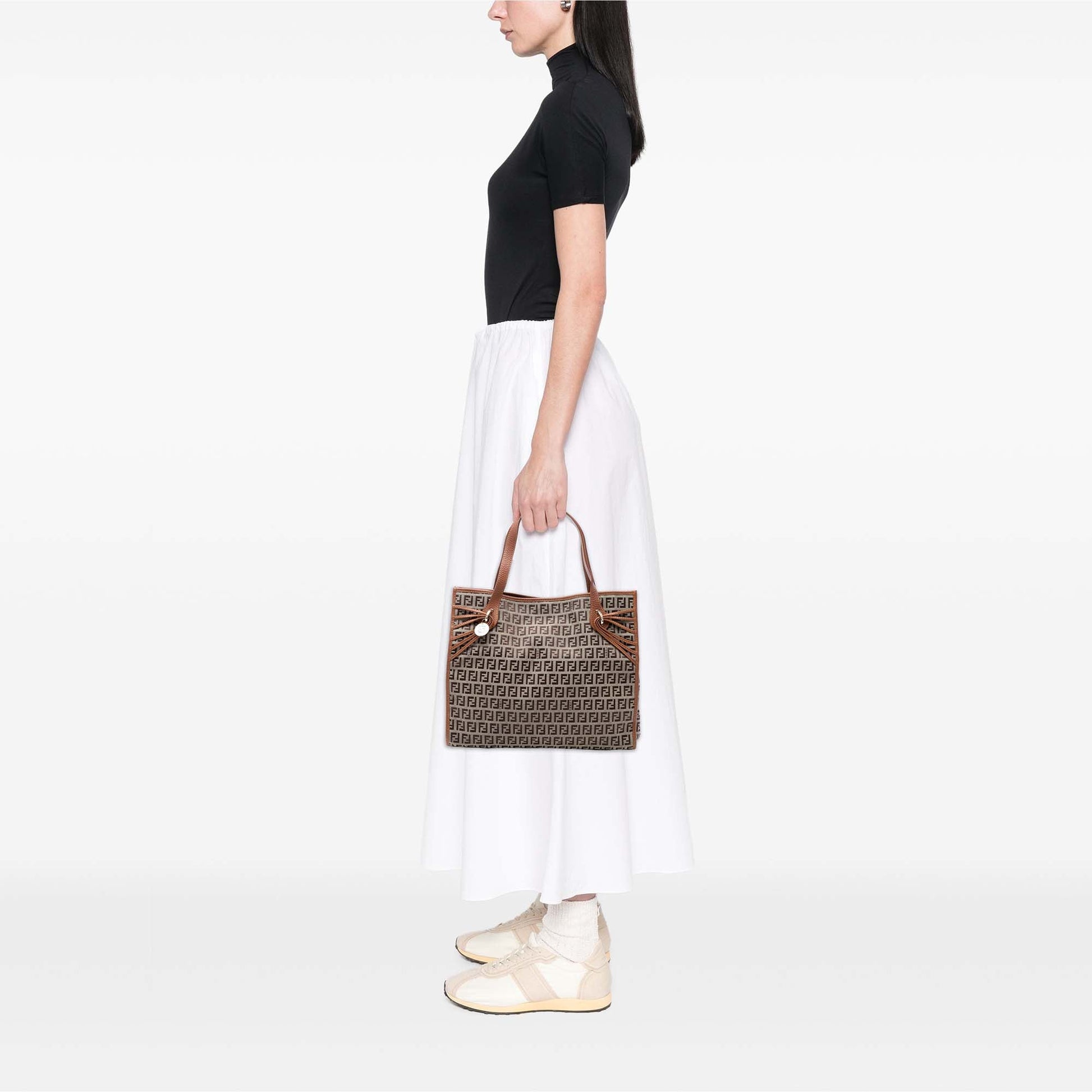 Fendi Zucchino Canvas Tote