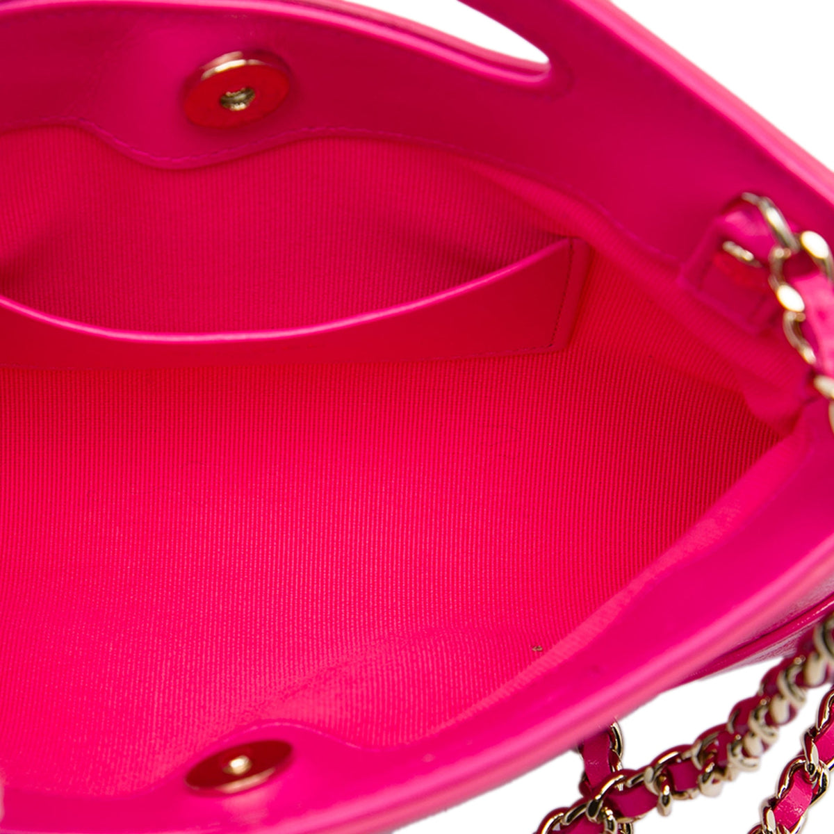Chanel Nano Shiny Aged Calfskin 31 Shopping Bag — Pink