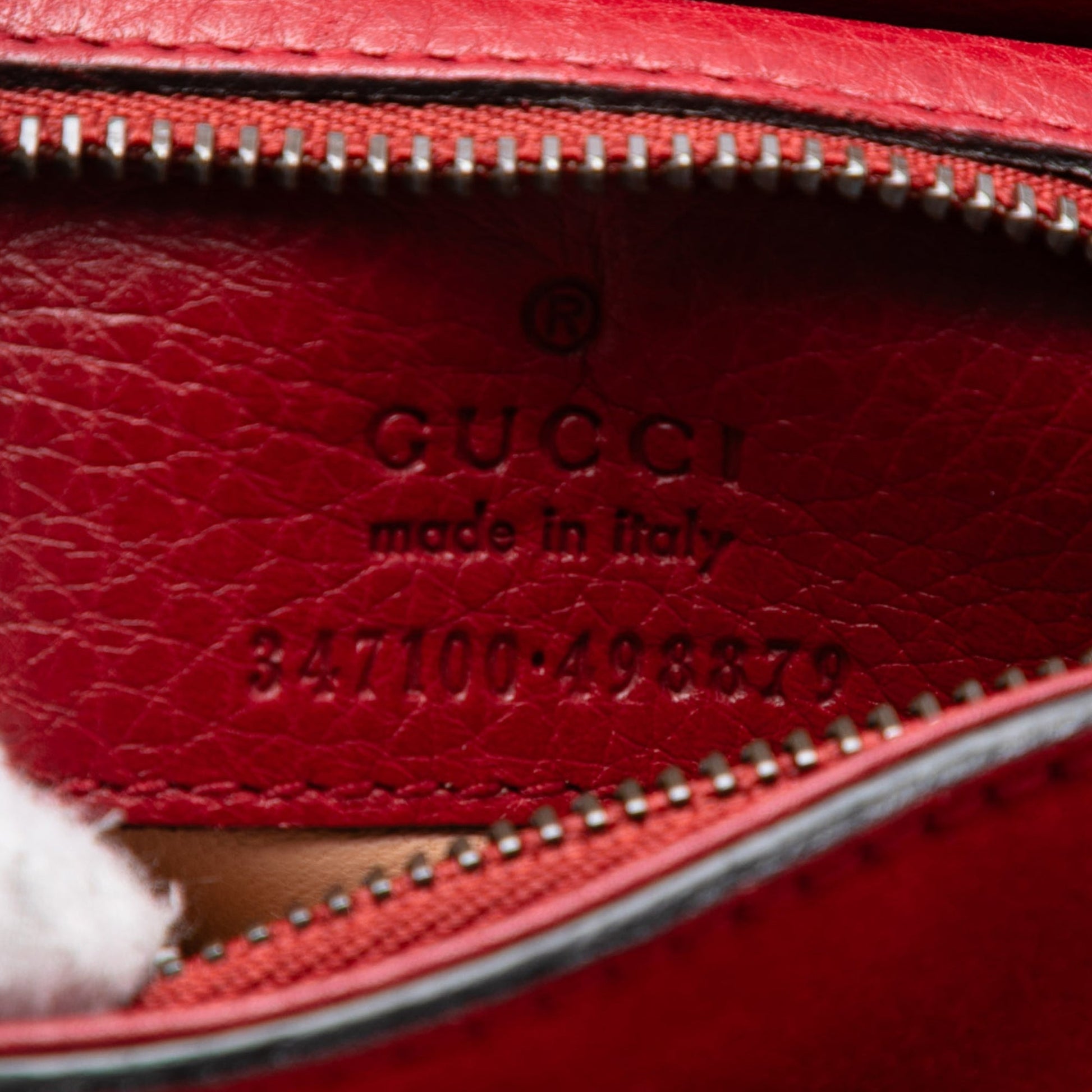 Gucci Small Suede Bamboo Nouveau Fringe Crossbody