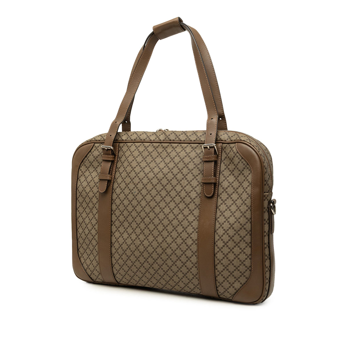 Gucci Diamante Coated Canvas Business Bag