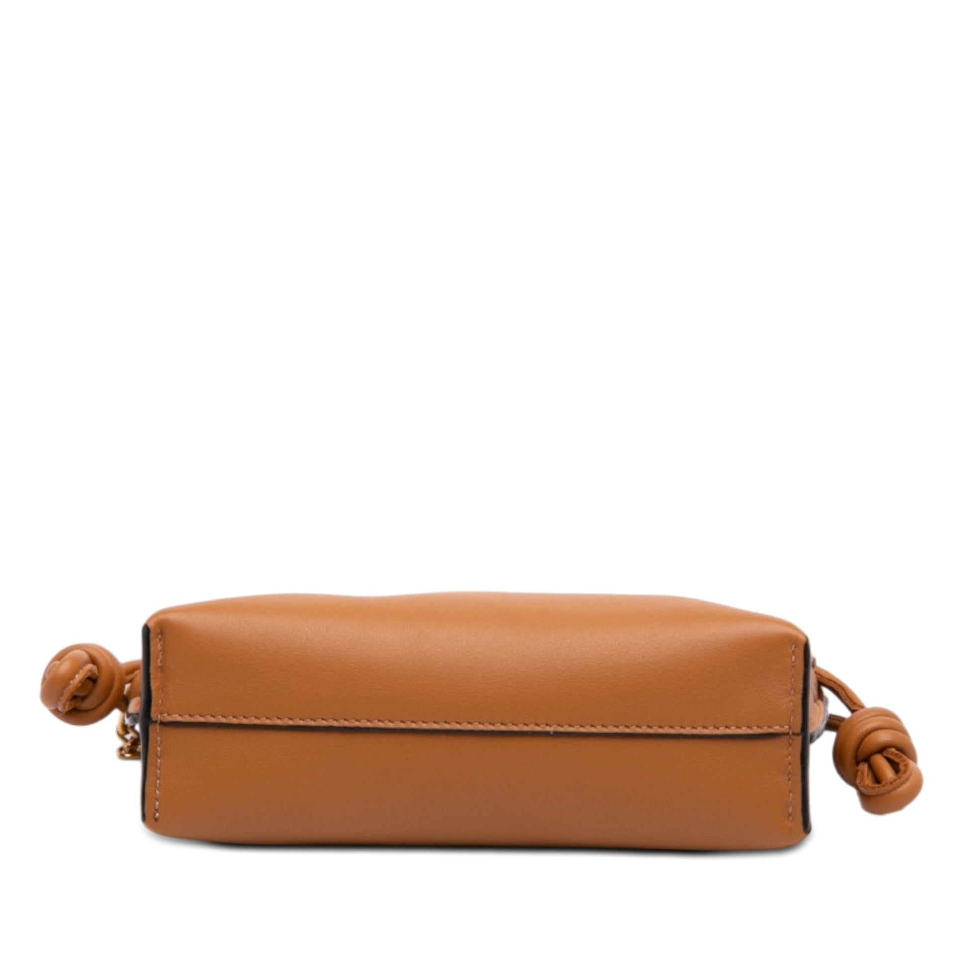 LOEWE Nano Leather Flamenco Knot Chain Crossbody