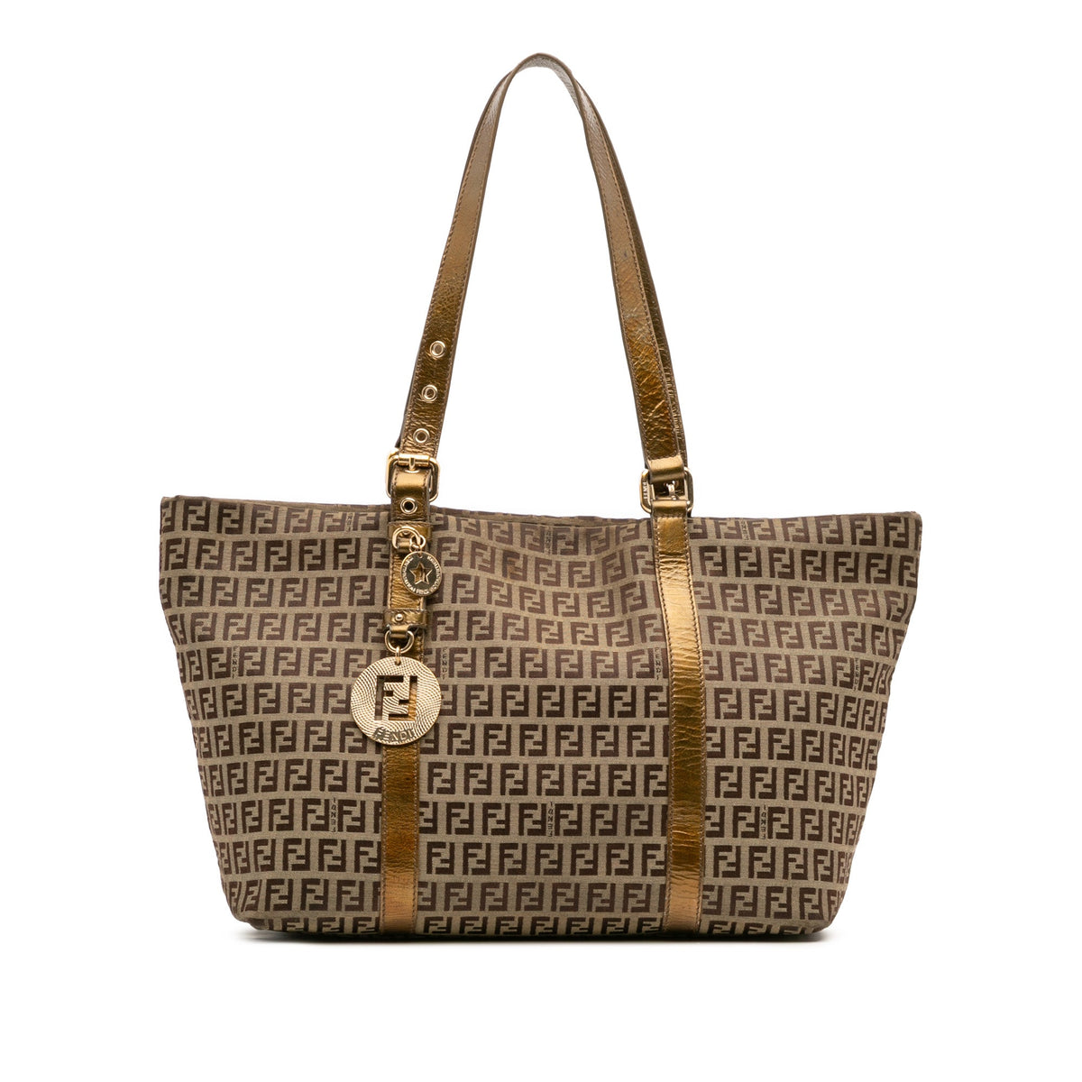 Fendi Zucchino Canvas Superstar Tote