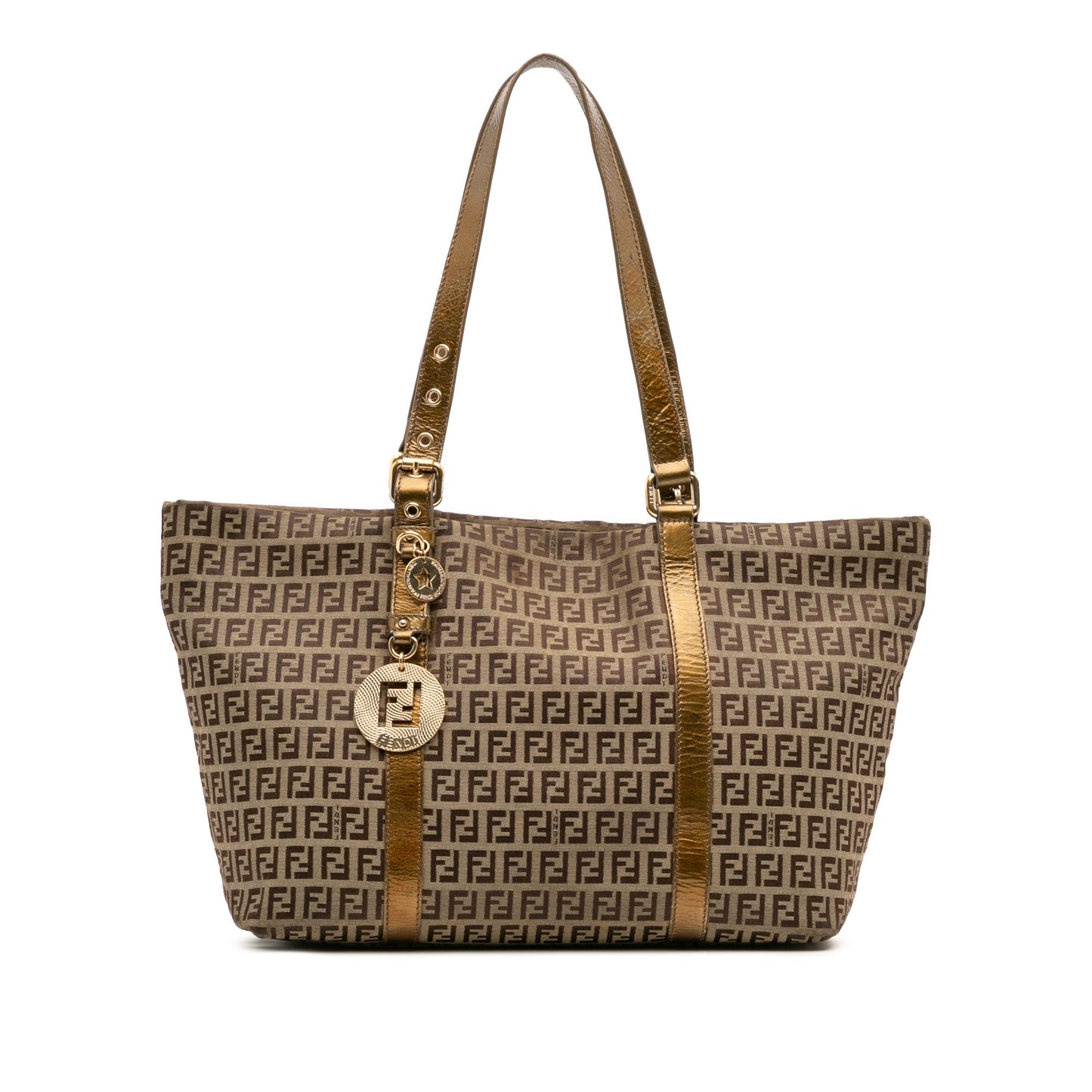 Fendi Zucchino Canvas Superstar Tote