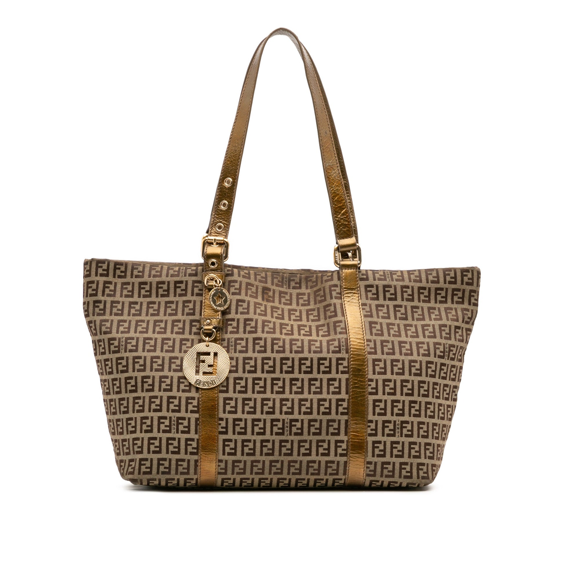Fendi Zucchino Canvas Superstar Tote