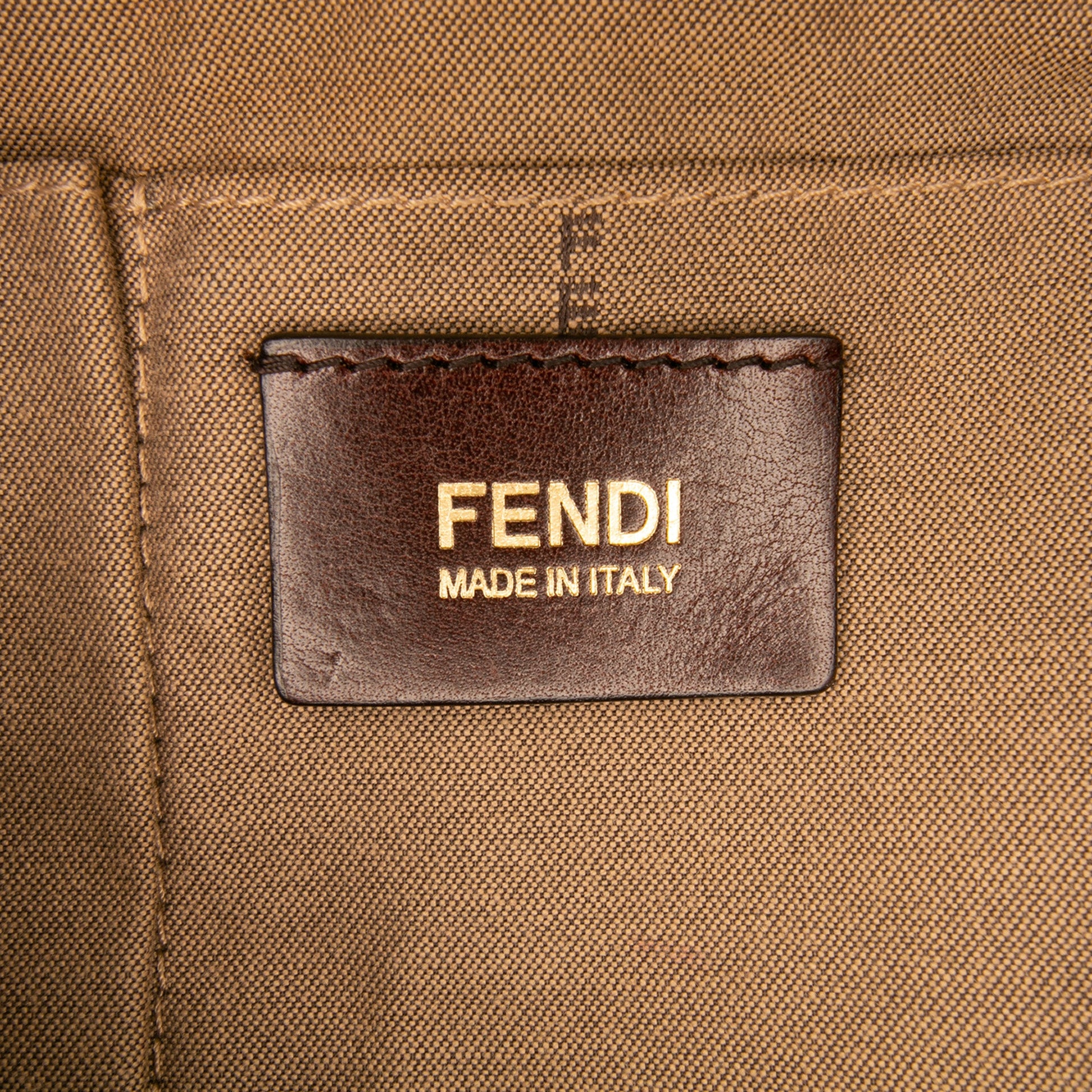 Fendi Zucchino Canvas Superstar Tote