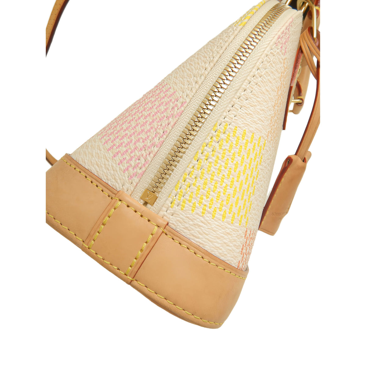 Louis Vuitton Damierlicious Giant Alma BB — Pink