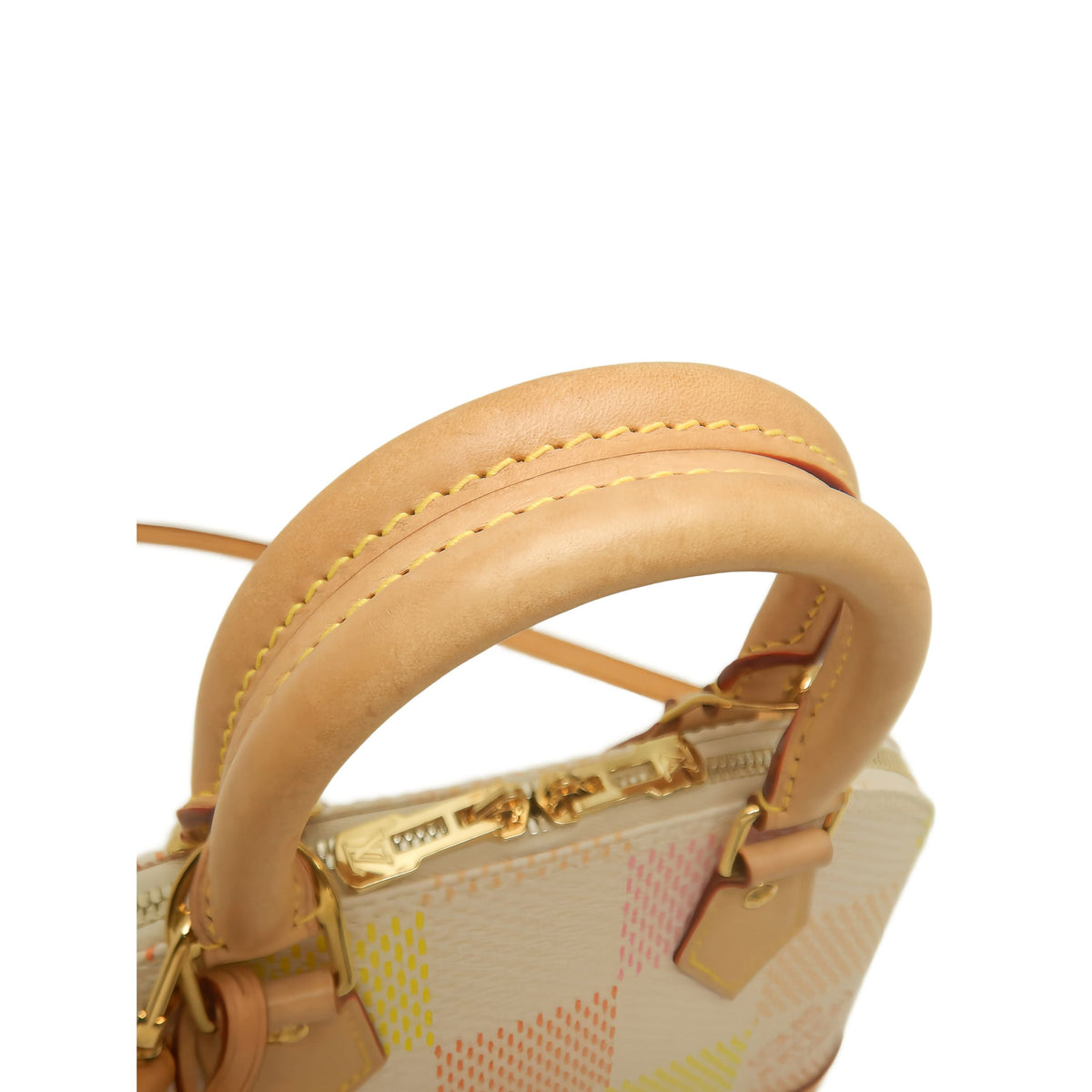 Louis Vuitton Damierlicious Giant Alma BB — Pink