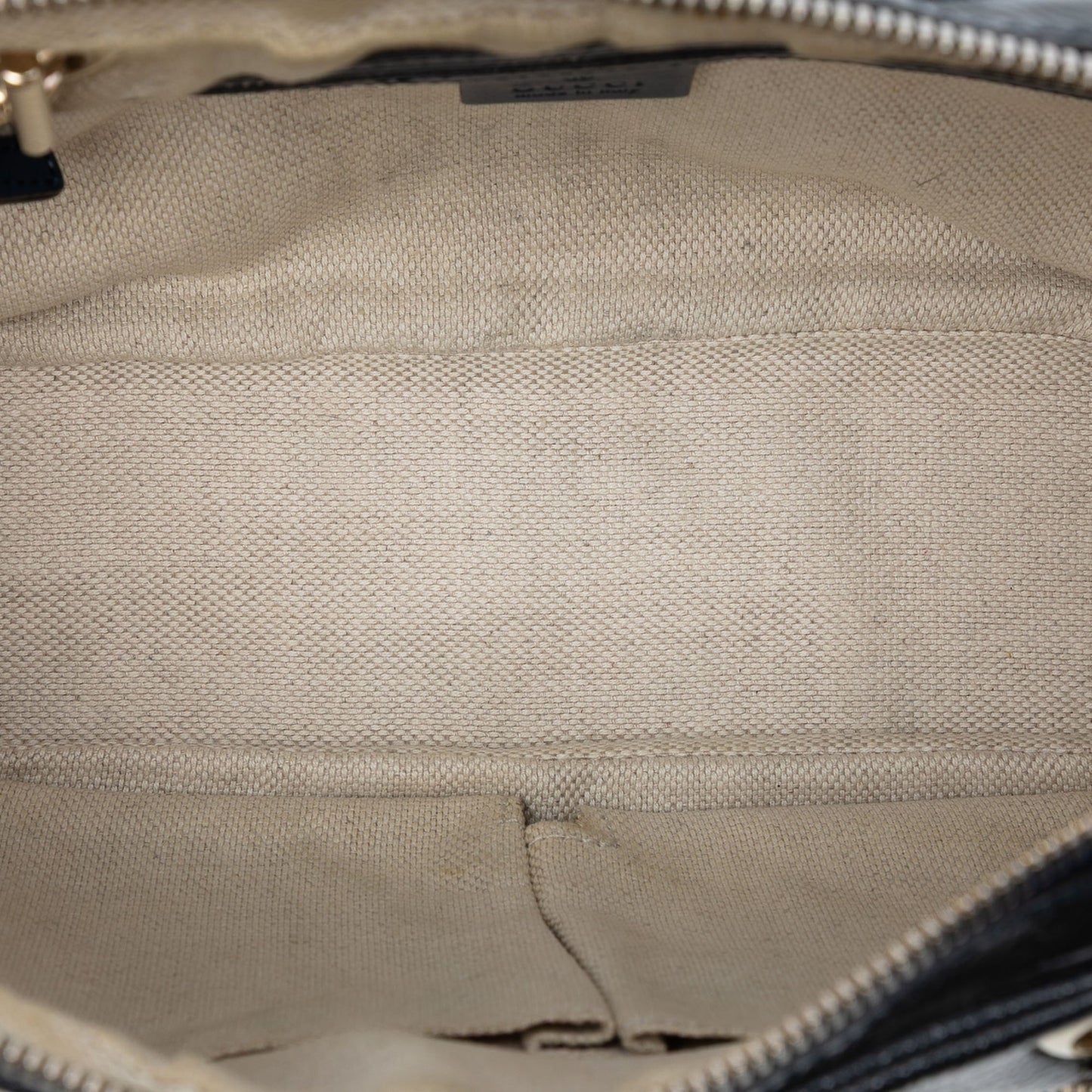 Patent Soho Chain Zip Shoulder Bag