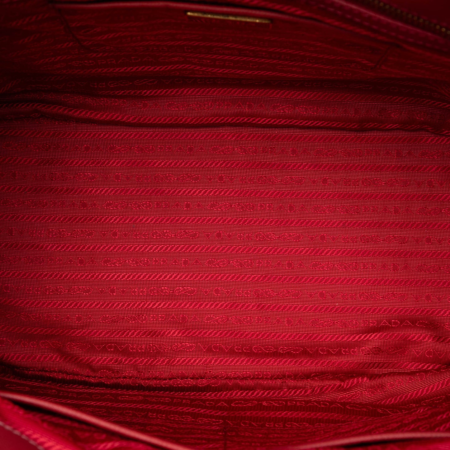 Prada Large Saffiano Lux Galleria Double Zip Satchel