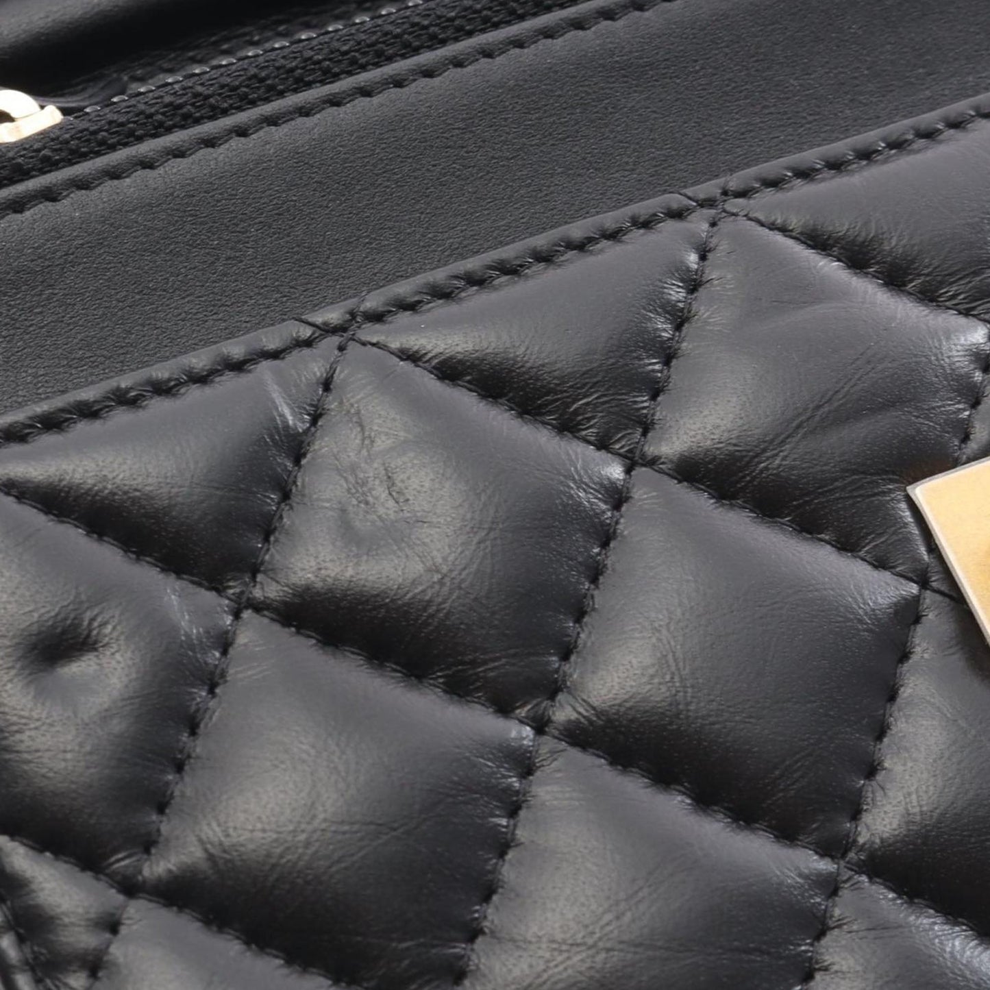 Chanel Quilted Lambskin Reissue 2.55 Charms Wallet On Chain
