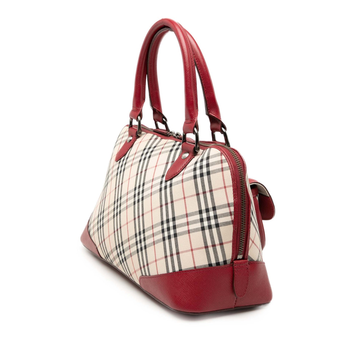 Nova Check Canvas Handbag