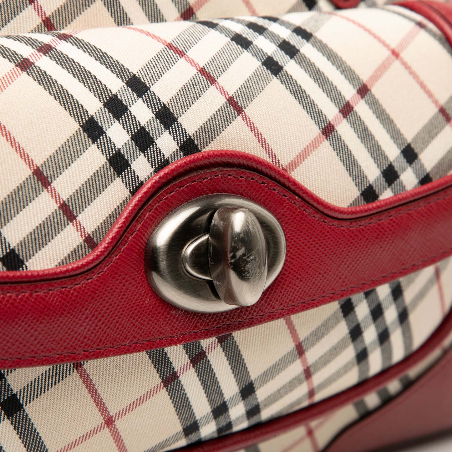 Nova Check Canvas Handbag