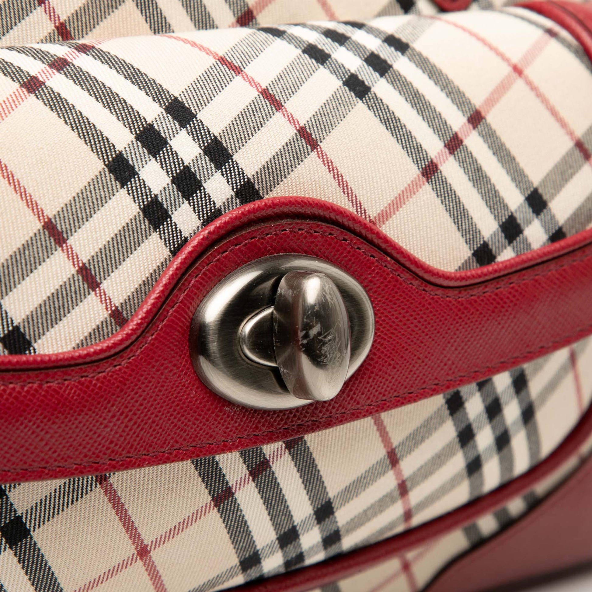 Nova Check Canvas Handbag