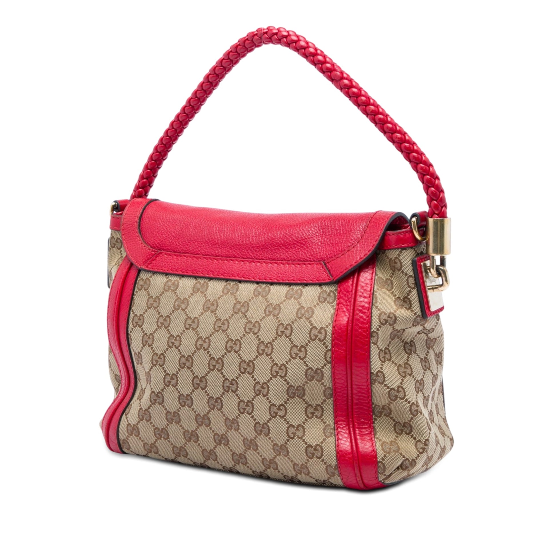 Gucci GG Canvas Bella Flap Satchel