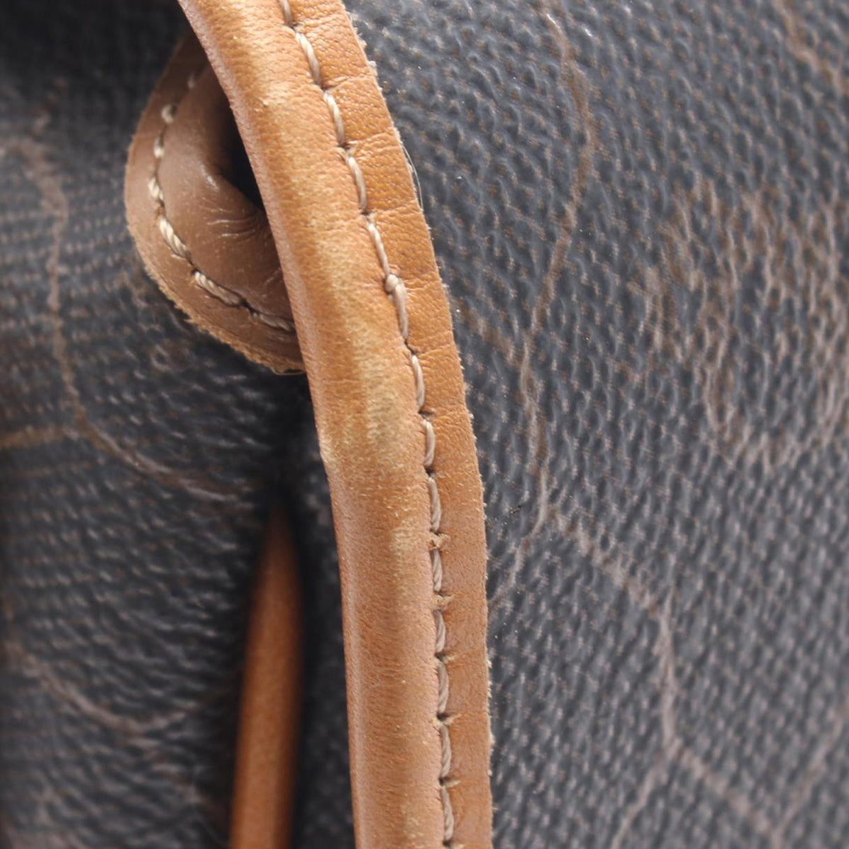 Dior Honeycomb Coated Canvas Crossbody — Black
