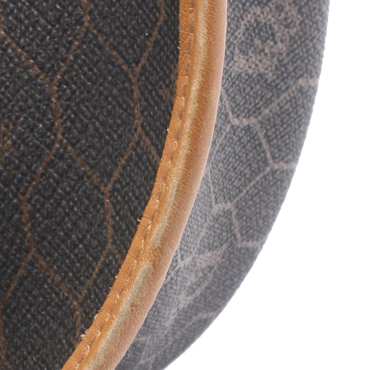 Dior Honeycomb Coated Canvas Crossbody — Black