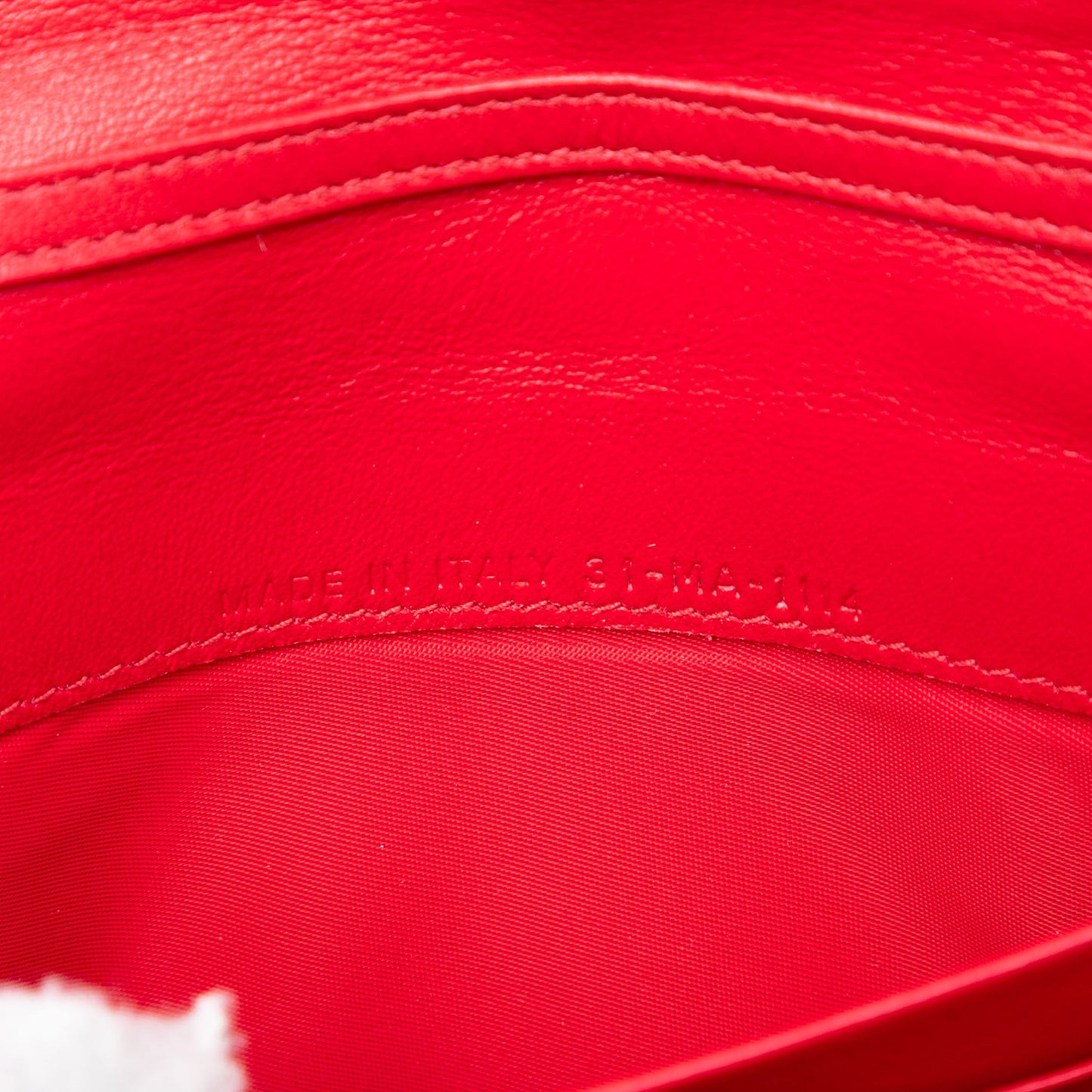 Dior Patent Cannage Miss Dior Wallet on Chain