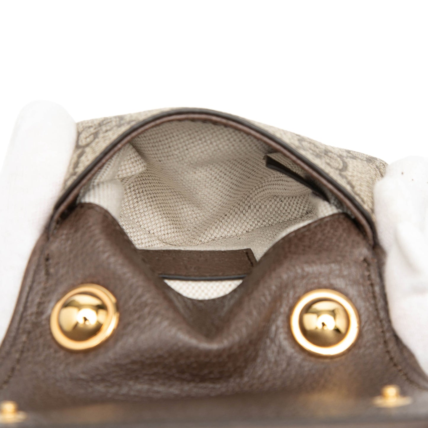 GG Supreme Blondie Card Case on Strap