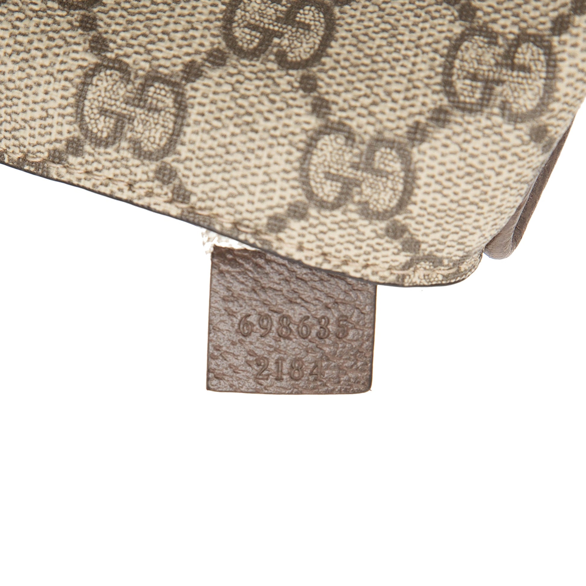 GG Supreme Blondie Card Case on Strap