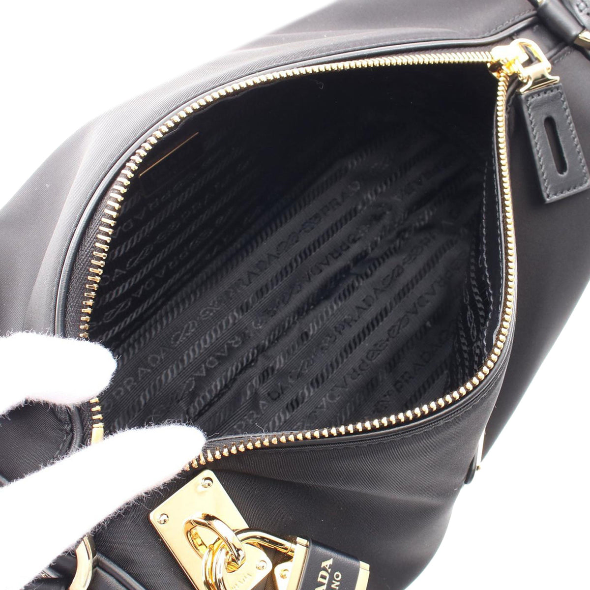 Prada Tessuto Shoulder Bag