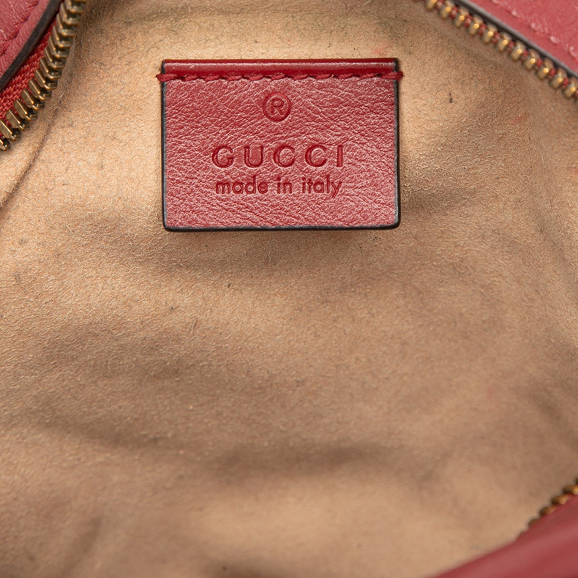 Gucci Mini GG Marmont Matelasse Leather Round Crossbody