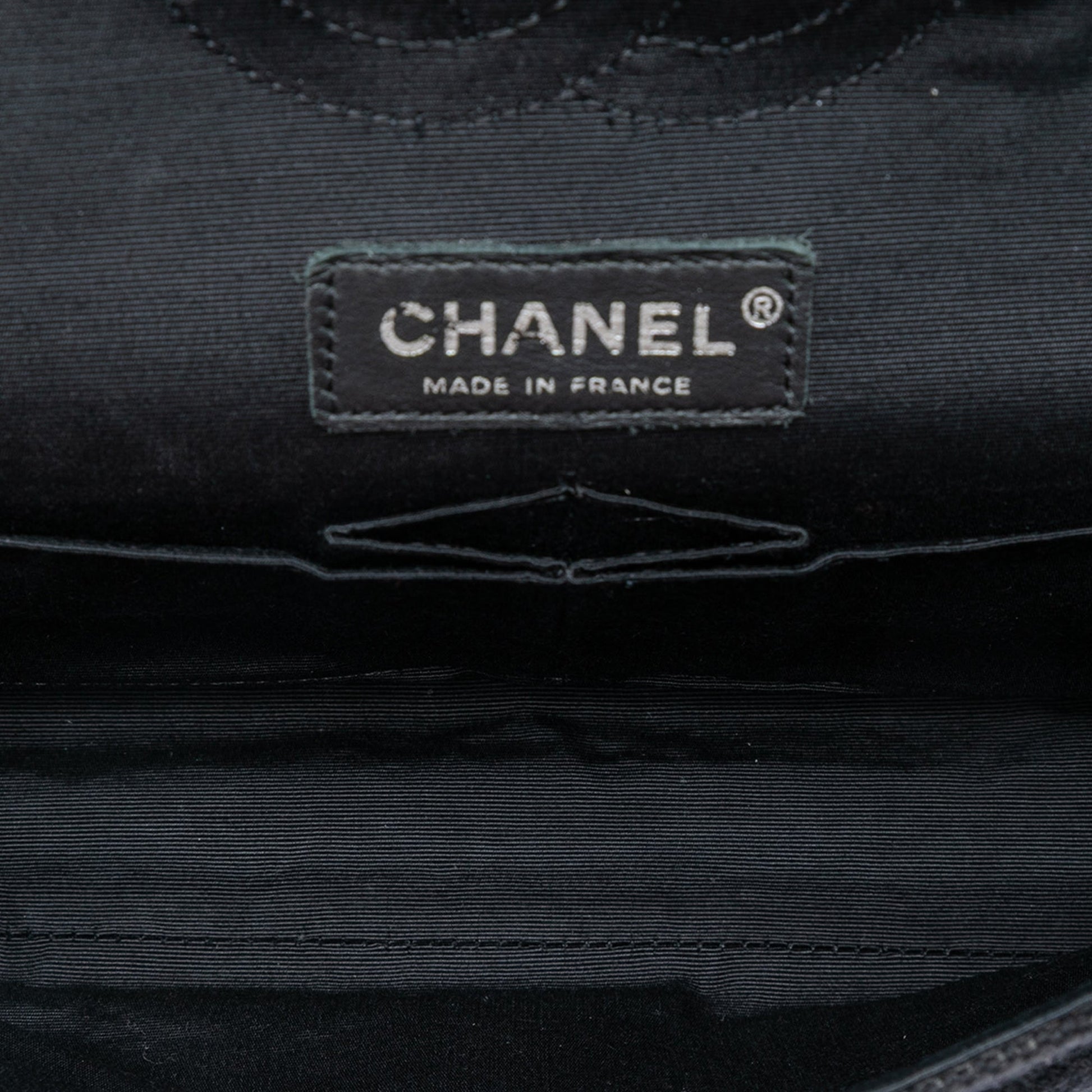 Chanel Medium Classic Tweed Sequin Double Flap