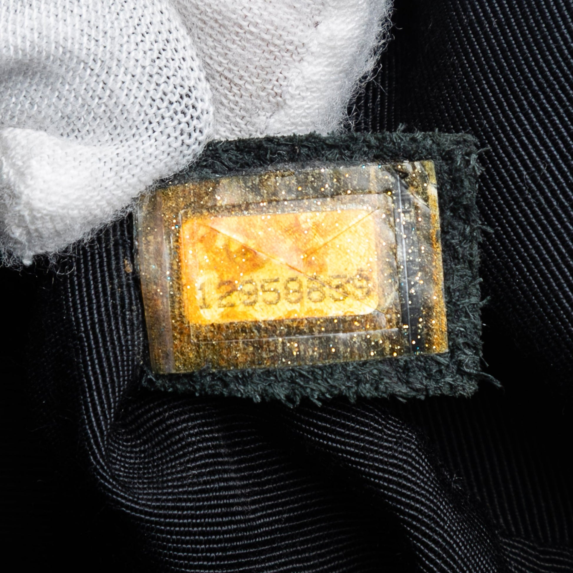 Chanel Medium Classic Tweed Sequin Double Flap