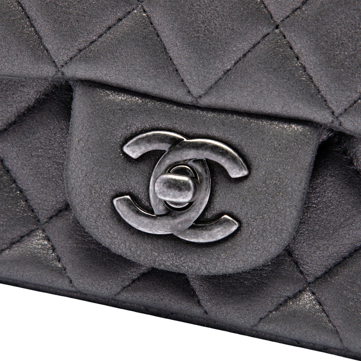 Chanel Mini Square Classic Iridescent Lambskin Single Flap
