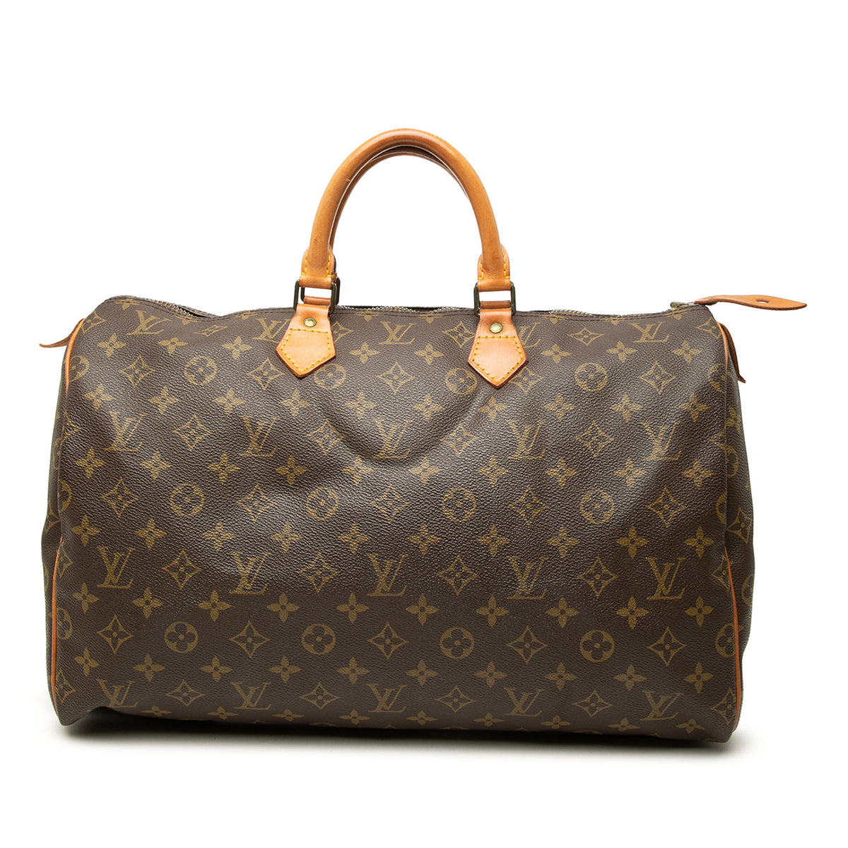 Louis Vuitton Monogram Speedy 40 — Brown
