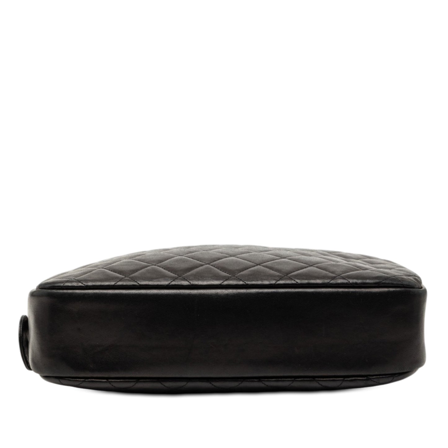 CC Quilted Lambskin Front Pocket Chain Camera Bag