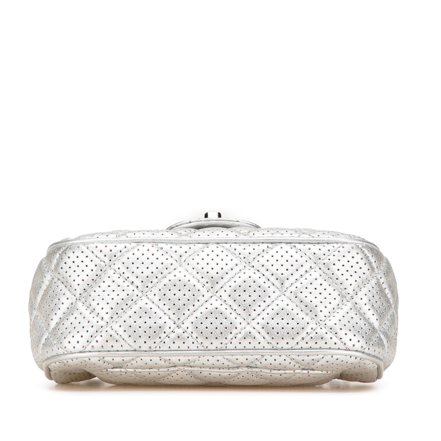 Chanel Mini Perforated Lambskin Punch Flap