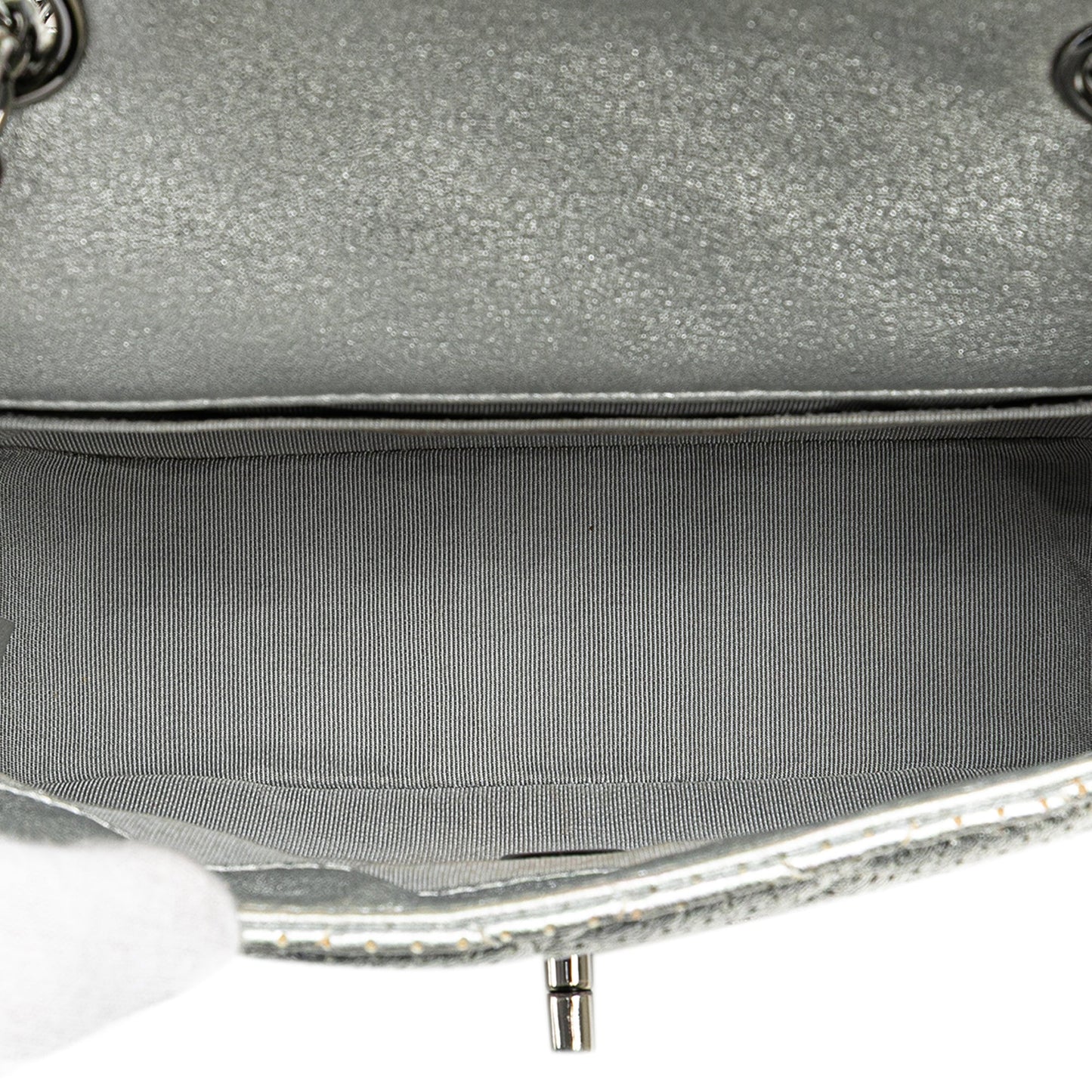 Chanel Mini Perforated Lambskin Punch Flap