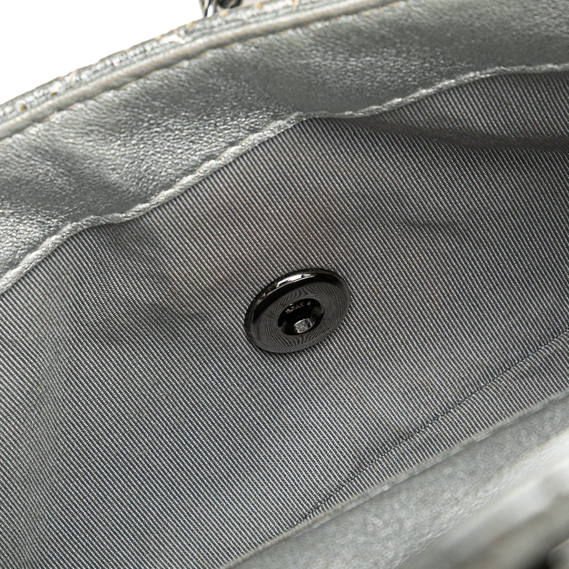 Chanel Mini Perforated Lambskin Punch Flap