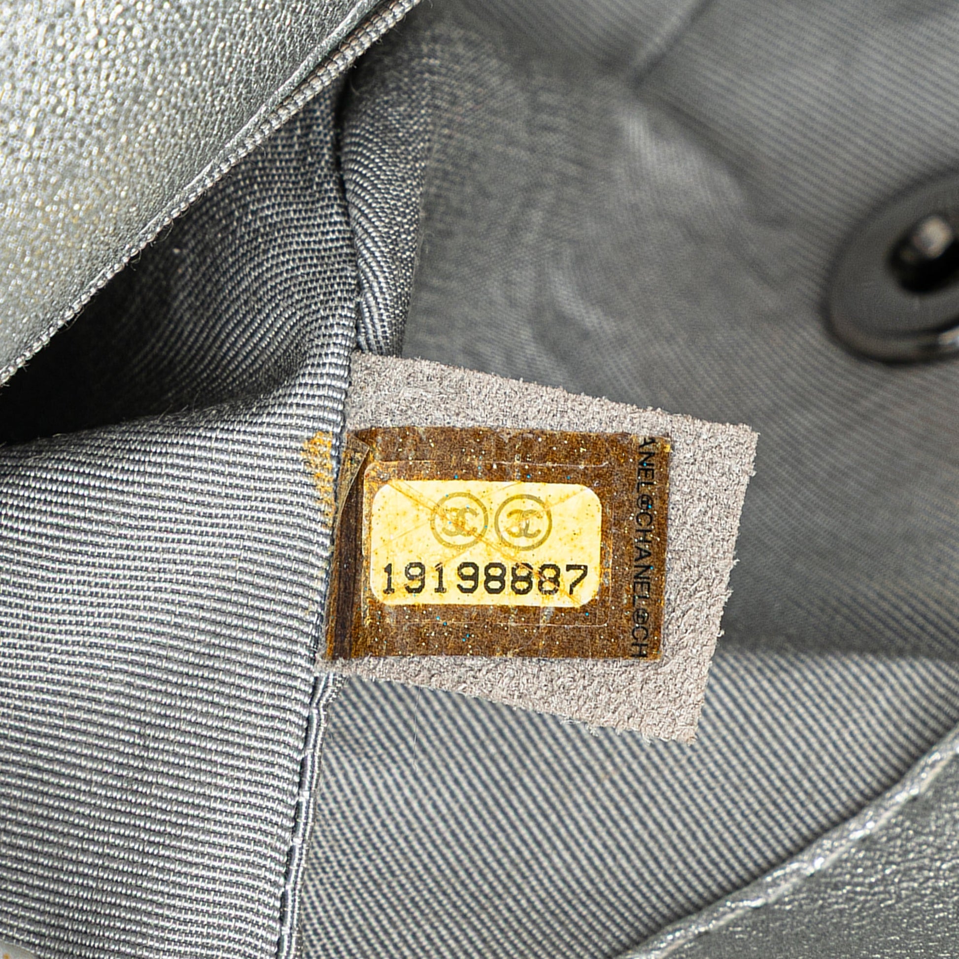 Chanel Mini Perforated Lambskin Punch Flap