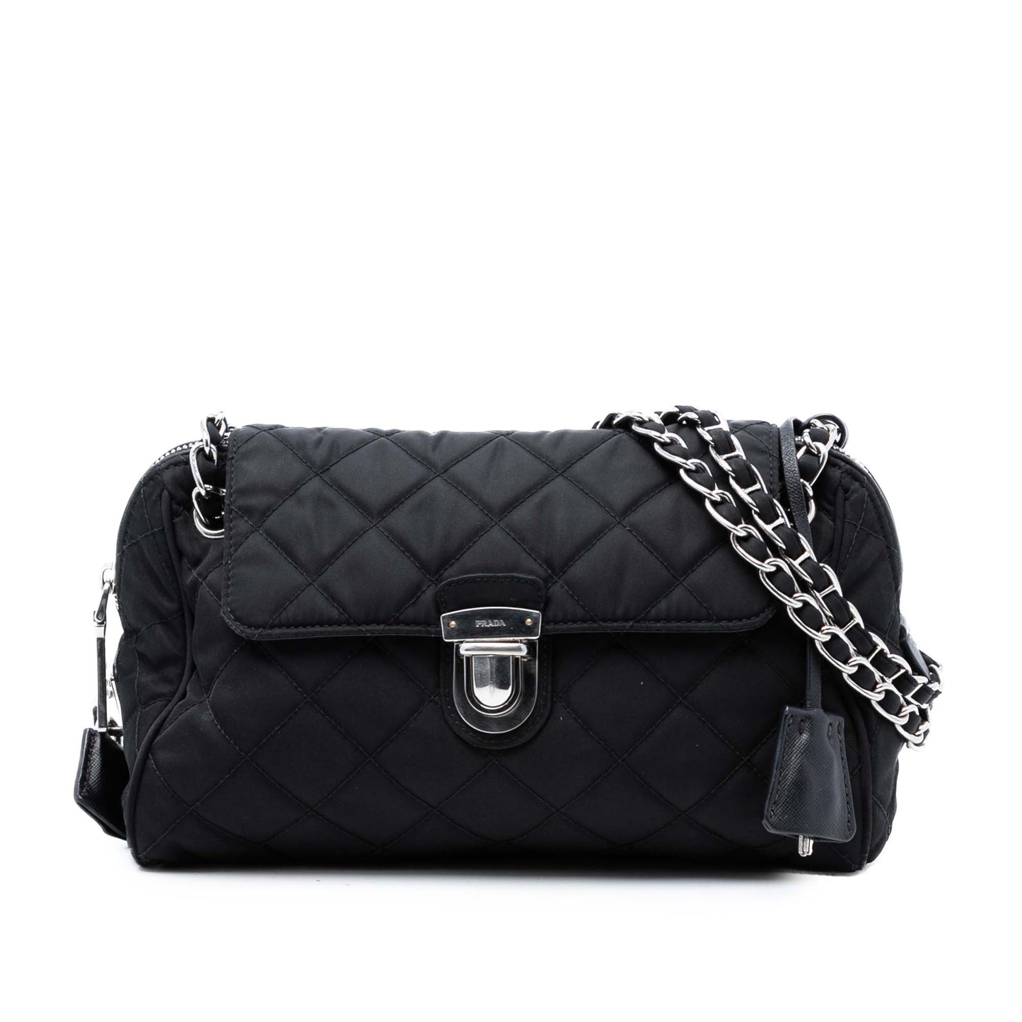 Impuntu Tessuto Chain Flap Crossbody