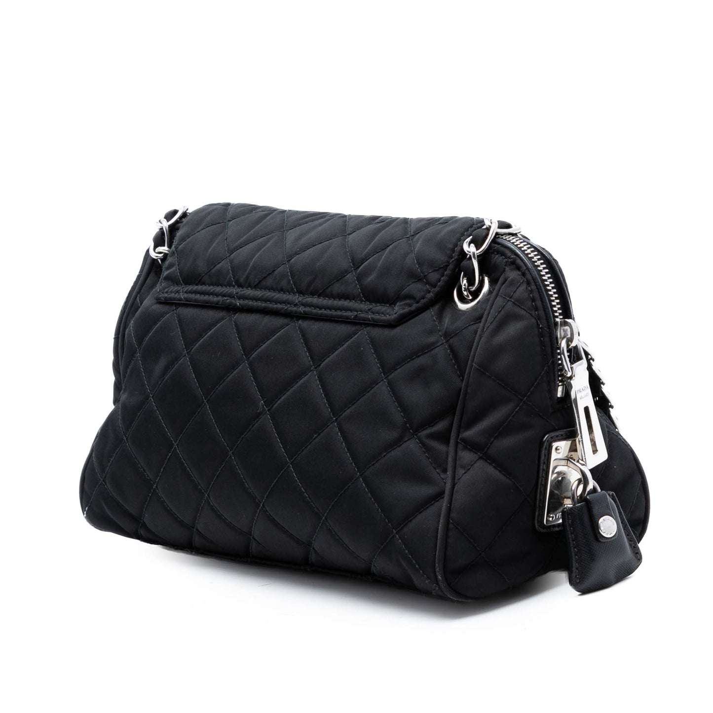 Impuntu Tessuto Chain Flap Crossbody
