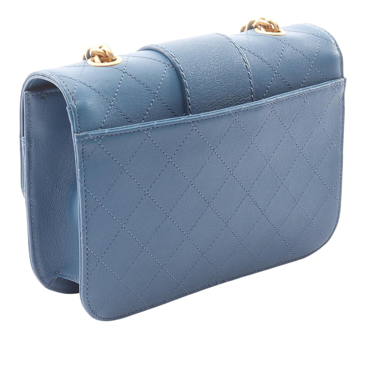 Chanel Front Chain Calfskin Flap