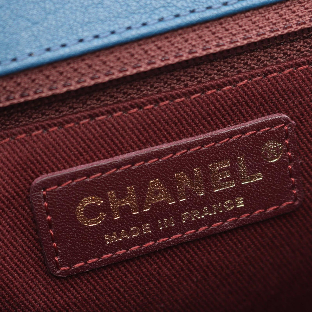 Chanel Front Chain Calfskin Flap